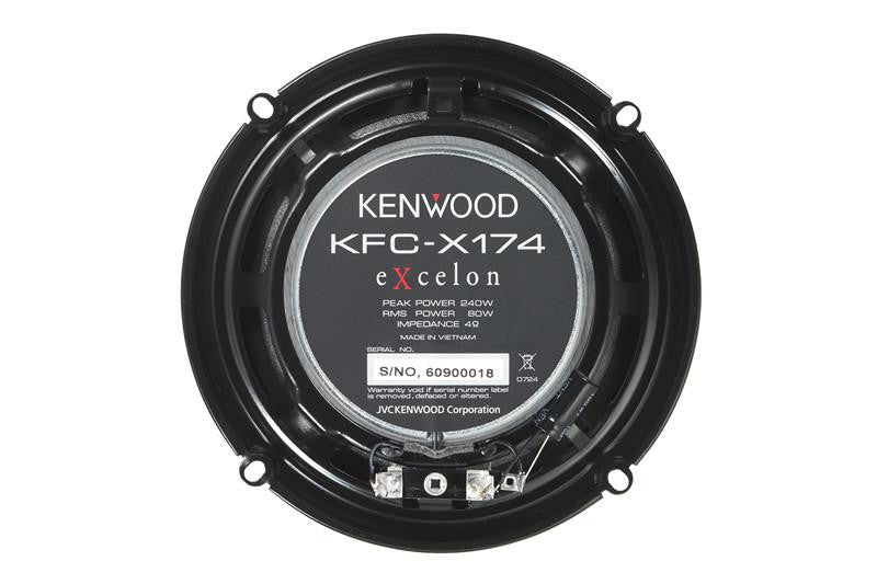 Kenwood KFCX174 6-1/2" 2-Way Speaker - Freeman's Car Stereo