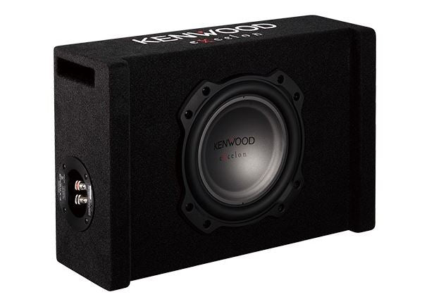 Kenwood eXcelon P-XW804B 8” Oversized Shallow Subwoofer - Freeman's Car Stereo