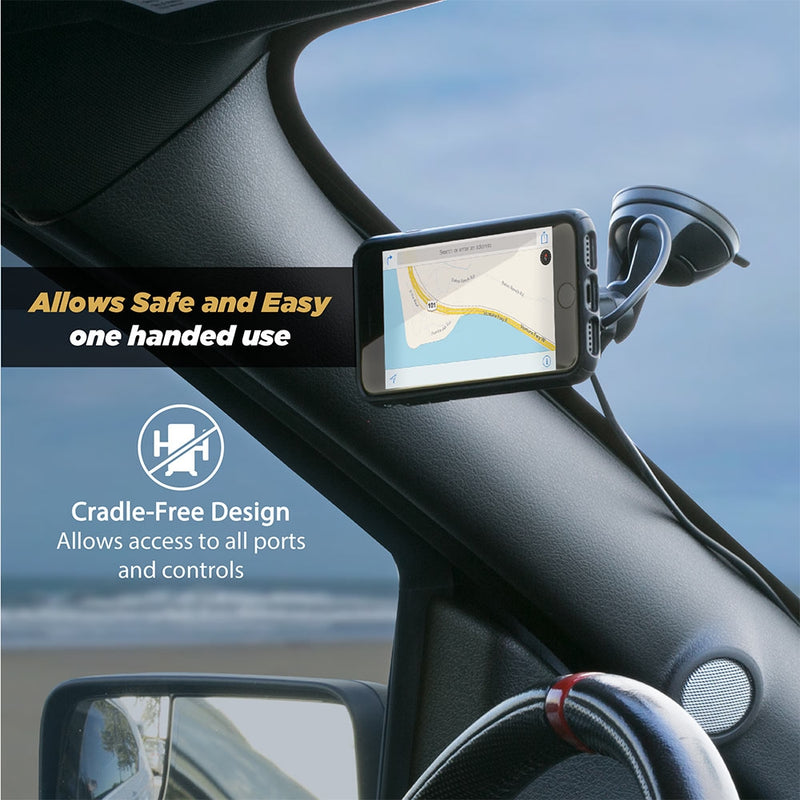 Scosche MagicMount PRO Charge Window & Dash Mount - MPQ2WD-XTSP1 - Freeman's Car Stereo