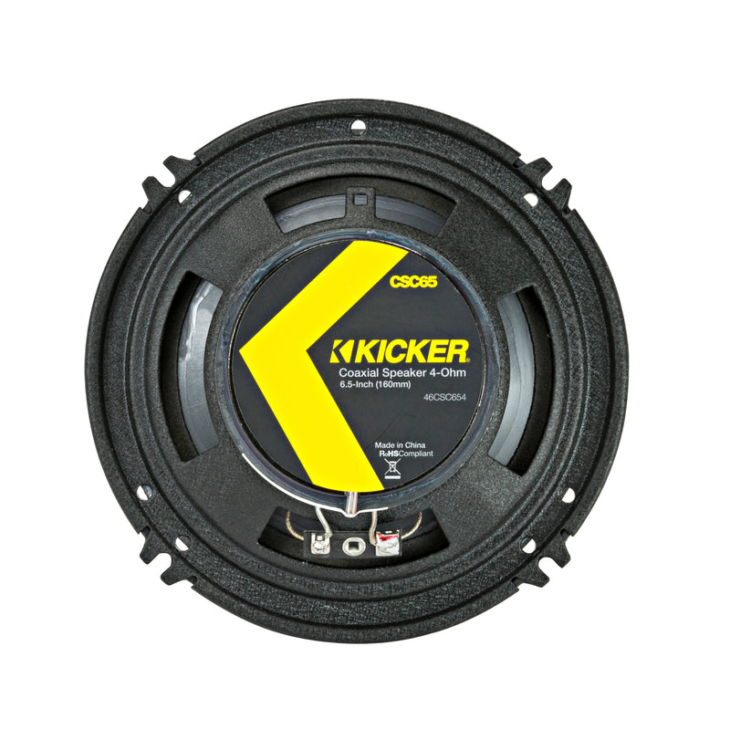 Kicker 46CSC654 x2 Pair 6.5" Speakers + 46CXA360.4T Amplifier