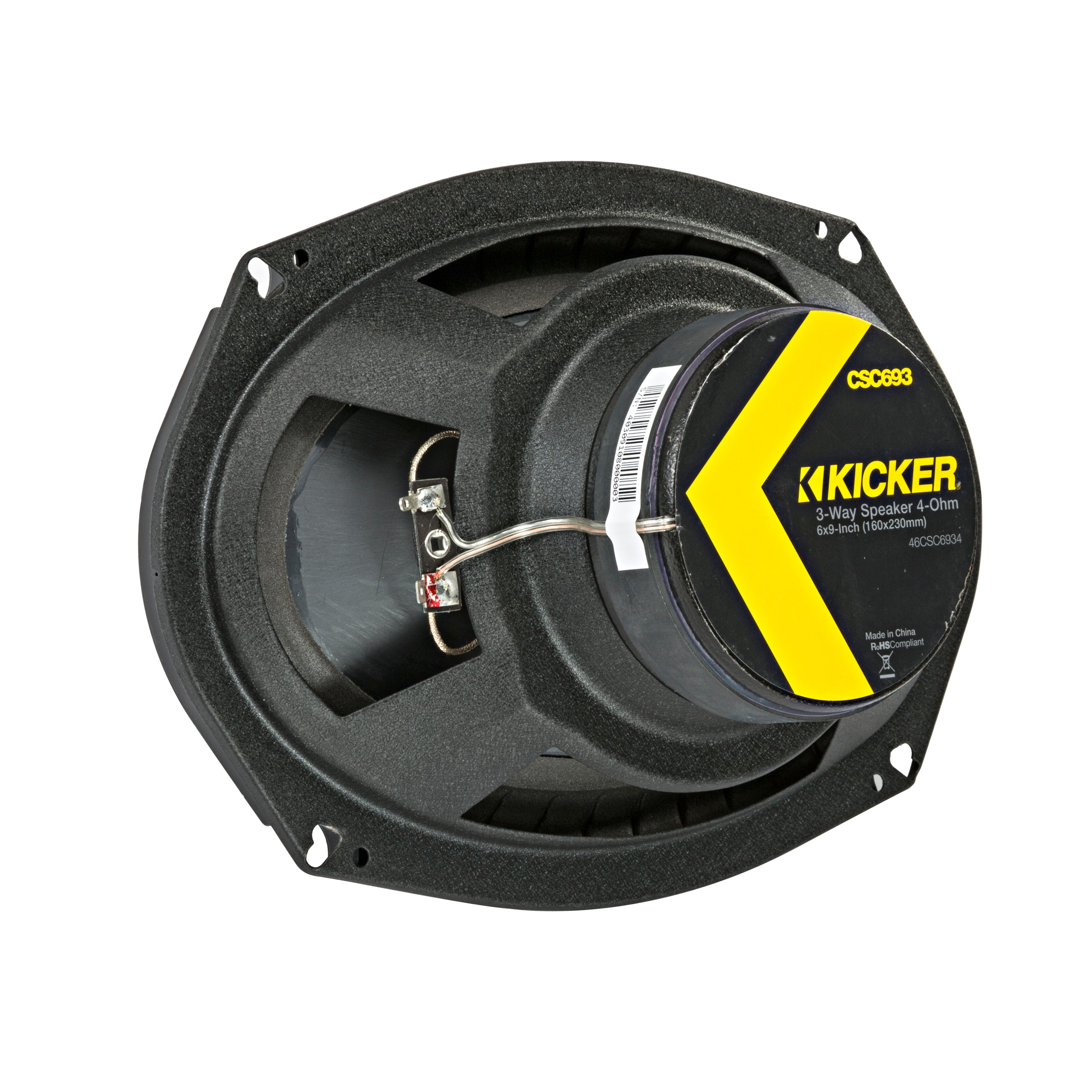 Kicker 46CSC6934 x2 Pairs 6"x9" Speakers + 46CXA360.4T Amplifier Bundle