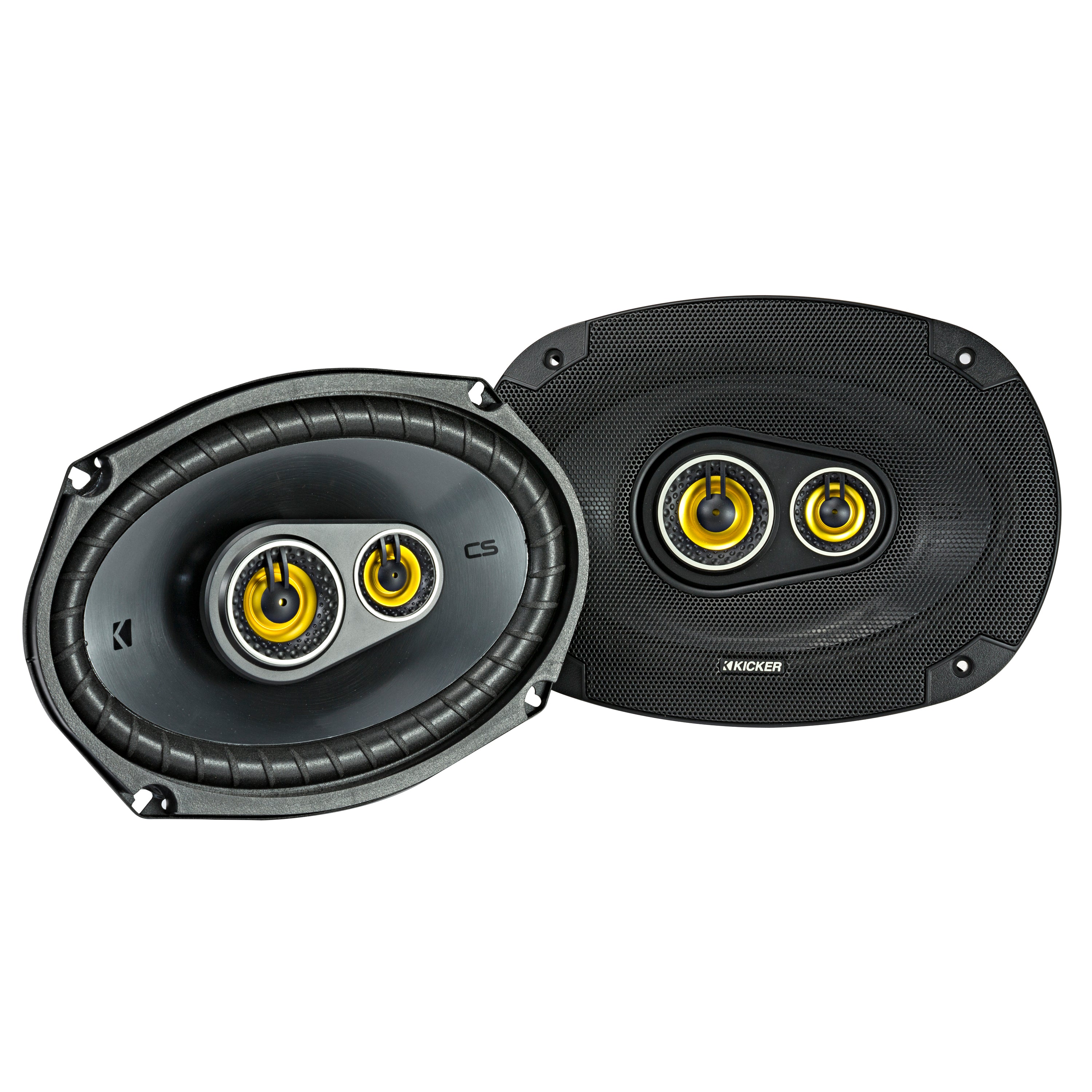 Kicker 46CSC6934 x2 Pairs 6"x9" Speakers + 46CXA360.4T Amplifier Bundle