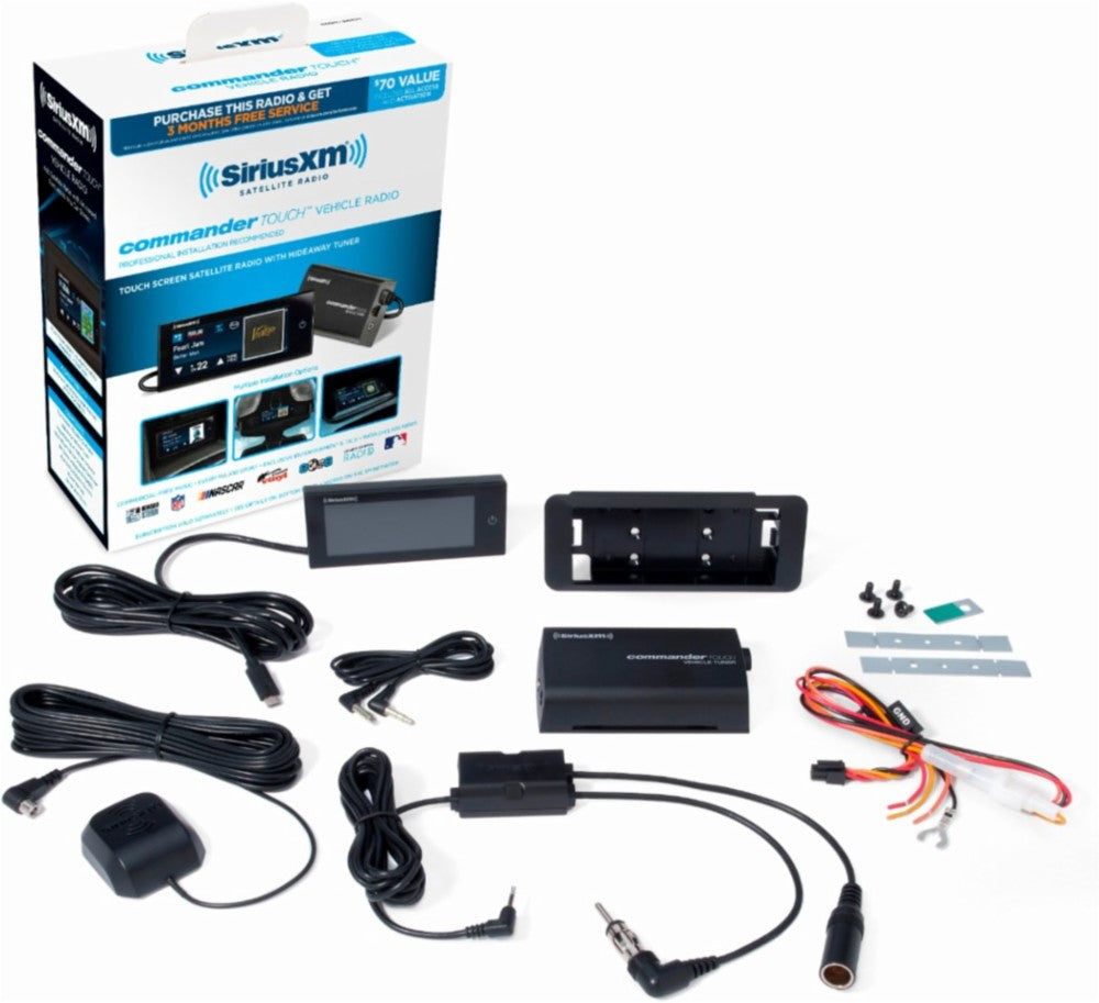 SiriusXM - Commander Touch Satellite Radio Receiver - Freeman's Car Stereo